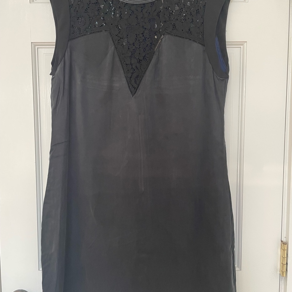 Rebecca Taylor Black Sleeveless Dress